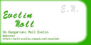 evelin moll business card
